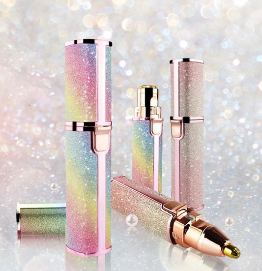 2 in 1 Facial Hair Remover | Eyebrow Trimmer | Rechargeable | Free Gift Card 🎁 - Nuvenza