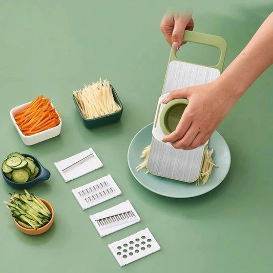 5 in 1 Vegetable Blades Cutter | Free Gift Card 🎁 - Nuvenza