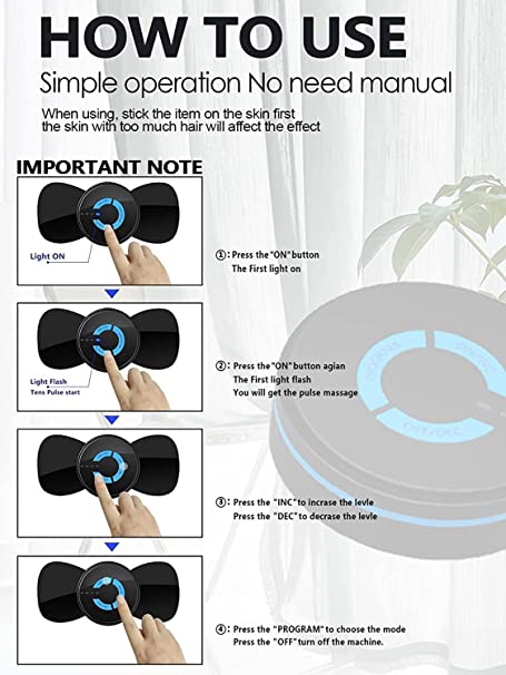 EMS Butterfly Mini Body Massager - Nuvenza