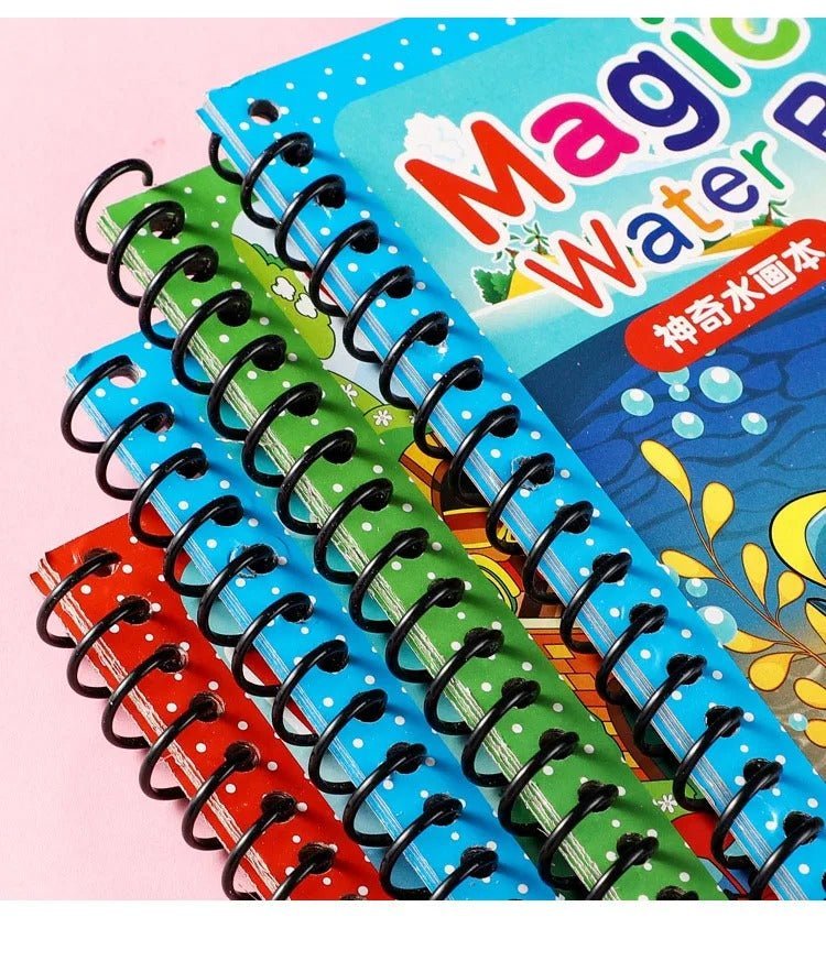 Magic Water Painting Books ( Pack of 3 Books ) - Nuvenza
