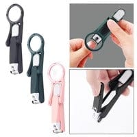 Smart Nail Clipper with Magnifying Glass & File - Nuvenza